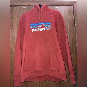Patagonia Unisex Brick Red Hoodie